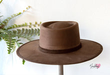 Load image into Gallery viewer, Coffee Brown (Gambler) Sombrero
