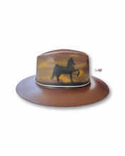 Load image into Gallery viewer, Brown Horse Hat (hand painted)
