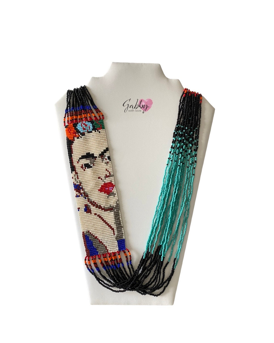 Frida Kahlo - Black Necklace